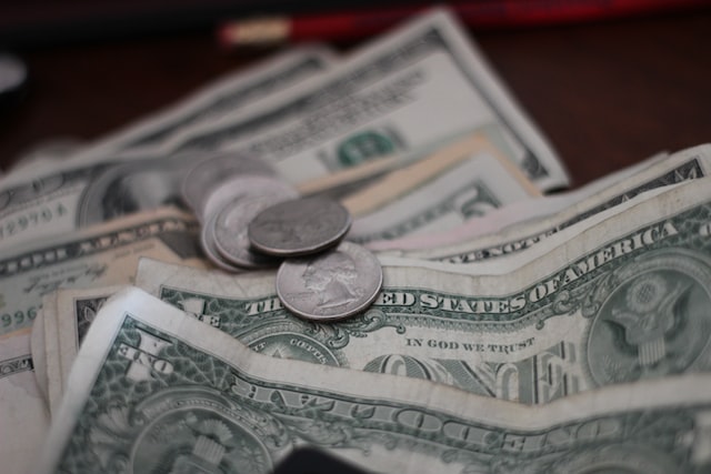 bills and coins